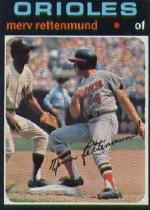 1971 Topps Baseball Cards      393     Merv Rettenmund